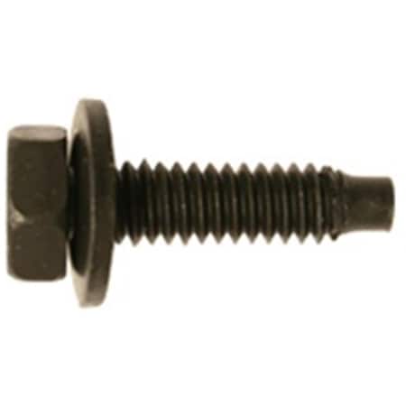 Auveco Pak Hex Head Sems Body Bolt, 0.25 - 20 X 1 In. AUV-AP9480