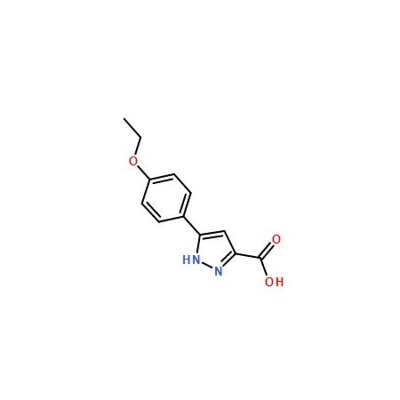 Ak Scientific 5-(4-Ethoxy-phenyl)-2H-pyrazole-3-carboxylic acid (5g), CAS 1197631-30-3 2199AF-5g