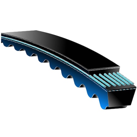 Gates Narrow V-Belt, Metric Power, SPB5300, SPB, EPDM, 5322 mm, 16-mm Top Width SPB5300