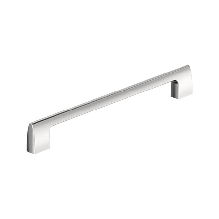 Amerock Riva 10-1/16 inch 256mm Center-to-Center Polished Chrome Cabinet Pull BP5549026