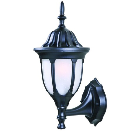 Homeroots Matte Black Lamp Shape Swing Arm Wall Light 399218