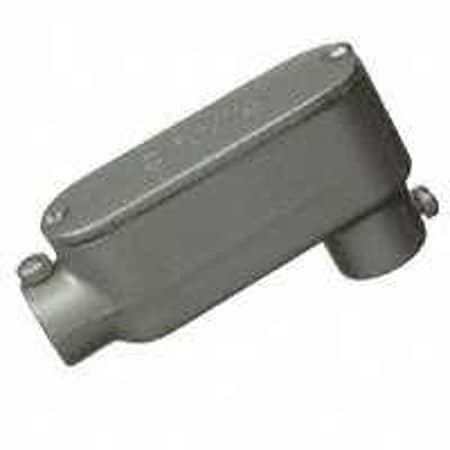 Halex Conduit Fitting 1/2 in, Aluminum, PVC Coated 58705