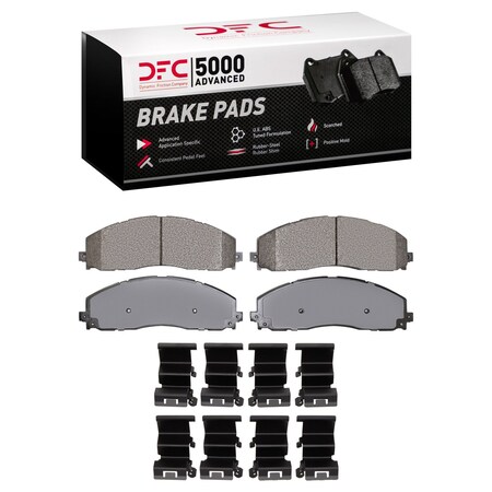 Dfc 5000 Advanced Disc Brake Pad Set,  1551-1680-01