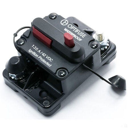 Optifuse Circuit Breaker, 153 Series, 25 to 200A, 3kA at 42V DC 153135
