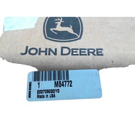 John Deere COVER, JOHN DEERE OEM M84772 M84772