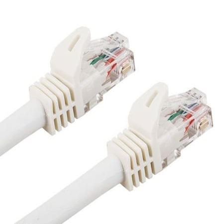Sanoxy 6ft Cat6a 600 MHz UTP Snagless Ethernet Network Patch Cable, White SNX-CBL-LDR-C6110-8006