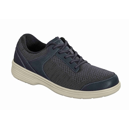 Orthofeet Tabor Mens Casual Charcoal, Size 10.5 20211