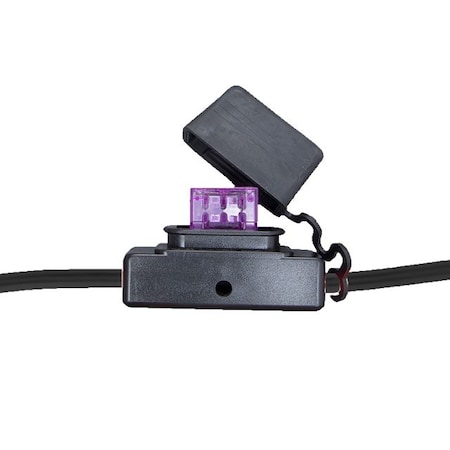 Optifuse IP65 In-Line for Maxi Blade, 8AWG 60A LPX-02B-8B