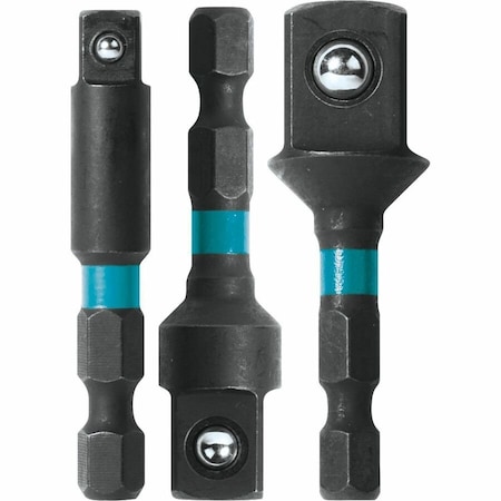 Makita ImpactX(TM) Socket Adapter Set 2", 3 pcs A-97673