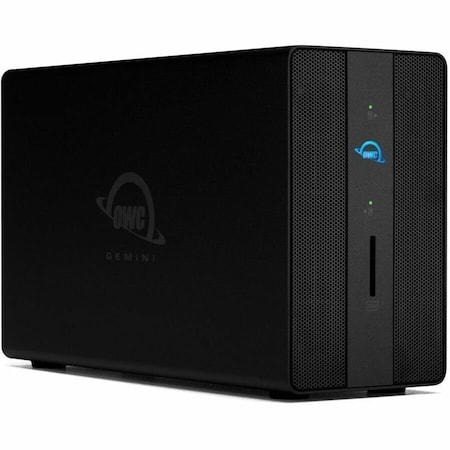 Owc 40.0TB Gemini - Thunderbolt USB-C Dock and Dual-Drive HDD RAID External Storage Solution OWCTB3GM000H40