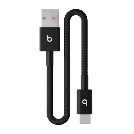 Beats USB-A to USB-C Cable 8 in. Black MEQL4LL/A