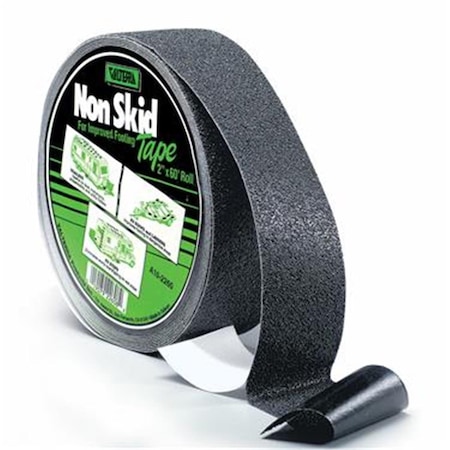 Bookazine A102260 2 In. X 60 Ft. Non-Skid Grip Tape, Black TI651909