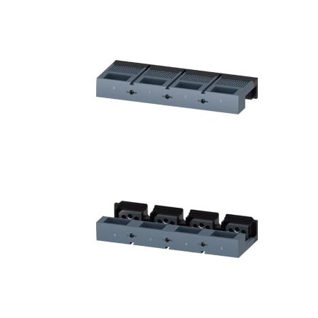 Siemens nut keeper kit 4 units inch threaded plate 3VA9674-0QA00