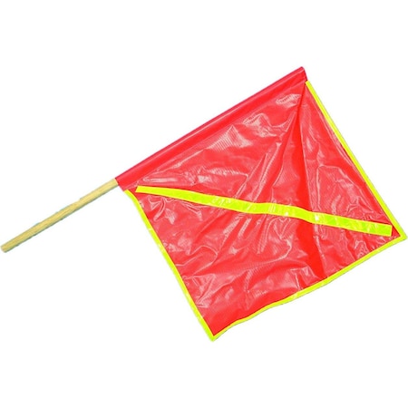 Mutual Industries REFLECTIVE SAFETY FLAGS, 10PK 14962-36-24