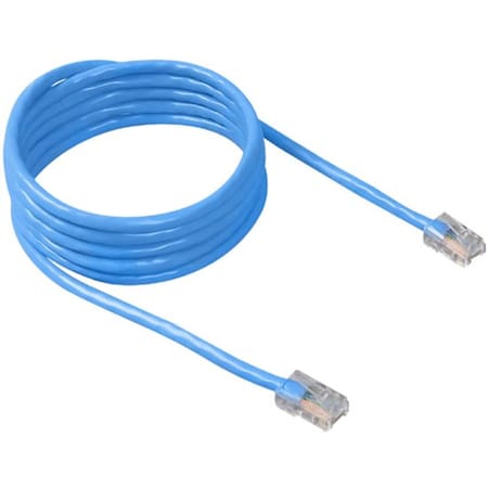 Belkin Cable, Cat6, Utp, Rj45M/M, 3 Feet, Blu, Patch, Snagless, Taa TAA980-03-BLU-S