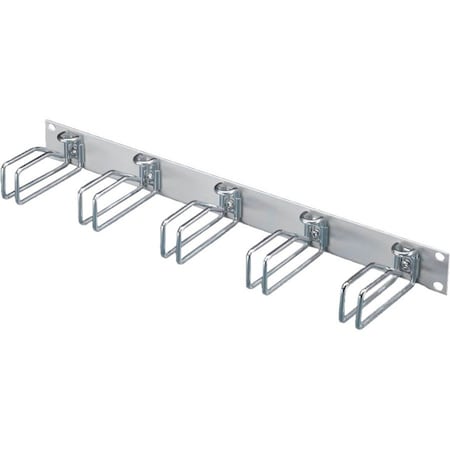 Rittal 1U Cable Mgmt Panel W-5 Metal Guide Rings 7257035