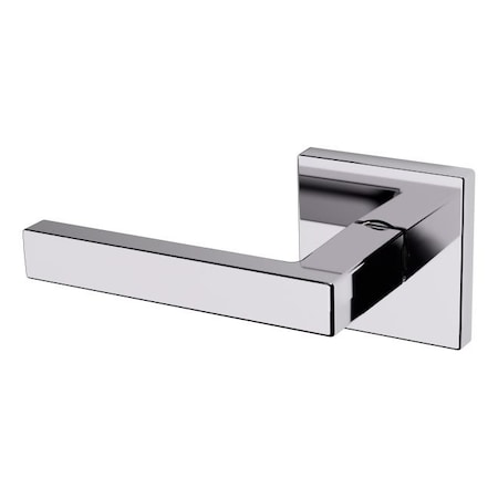 Baldwin Baldwin Preconfigured L023 Lever with R017 Rose Left Hand Half Dummy Lock Bright Chrome Finish L023260LDM