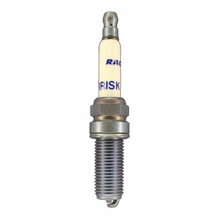 Brisk Silver Racing Spark Plug with Gasket Seat, 12 mm Thread - 26.1 mm Reach BSKMR12S