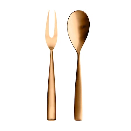 Mepra Arte Serving Set - 2 Pieces - Ice Gold 105022110OI
