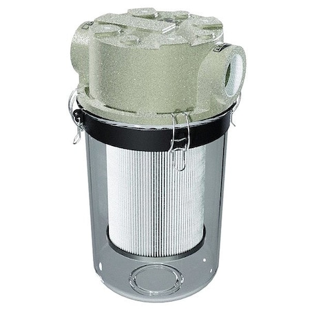 Solberg T-Style Inlet Filter, 2 In FNPT, 175 CFM ST-851/1-200C