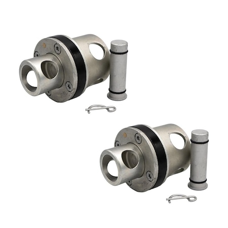 Mytee Products Overdrive Ratcheting Cap - Convert Winch into Ratching WinchFit Most Trailer, 2PK ODRC-Ax2