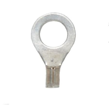 Hillsdale Terminal Ring Terminal, 1/4 in Stud Size, 18 AWG, 1000 PK 10044E