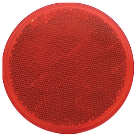 Overtime UL475001 3.18 in. Red Reflector OV597888