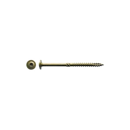 Big Timber Construction Screws No. 15 Ga. X 4" L Star Round Head 1 lb Bronze CTX154-25