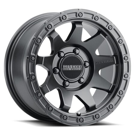 Sonrie MR317 17x8.5 mm Offset 5x5x71.5 mm CB Wheel, Matte Black SO3860418