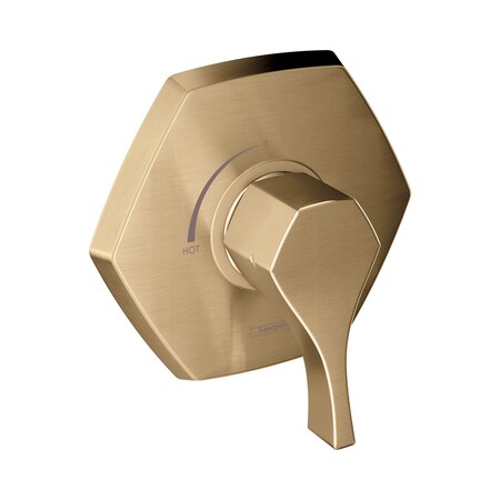 Hansgrohe Locarno Pressure Balance Trim in Brushed Bronze 04822140