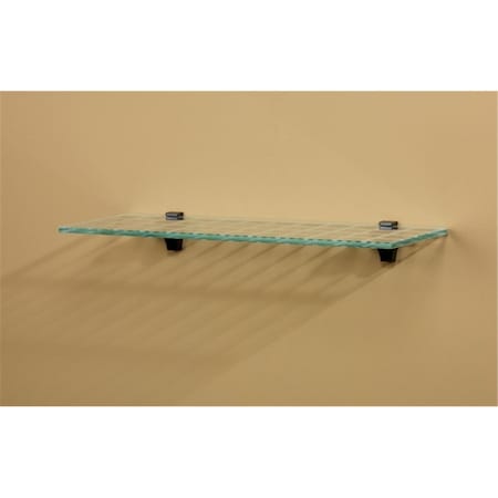 Amore Designs Concepts Optique Clear Glass Shelf CPTSOPTIQUE