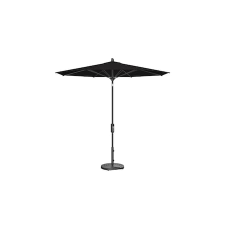 Treasure Garden 9 ft Patio Umbella, aluminum, fiberglass ribs, outdoor, Black UM840-09 5408 Black