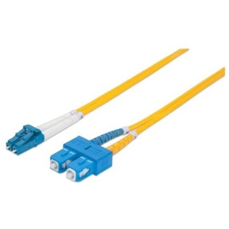 Intellinet Network Solutions 2M 7Ft Lc/Sc Single Mode Fiber Cable 473972