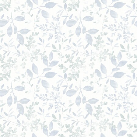 Chesapeake Tinker Light Blue Woodland Botanical Wallpaper 3122-11112