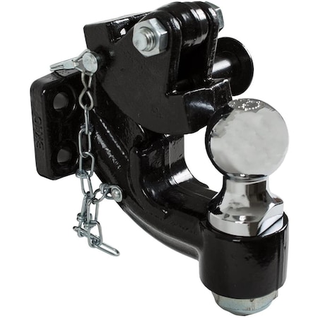 Backseat 0.31 in. BH10 Hitch with Ball Plus Mount BA3631168