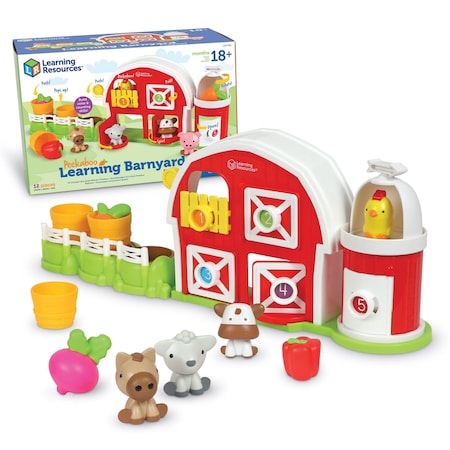 Learning Resources Peekaboo Learning Barn Play Set LER7745