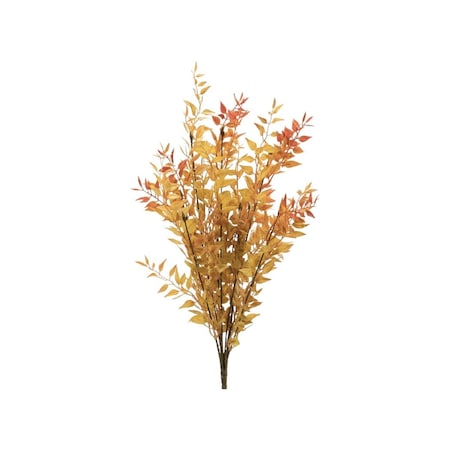 Homeroots Set of Six Orange And Yellow Fall Foliage Wreath Sprays, 6PK 633249