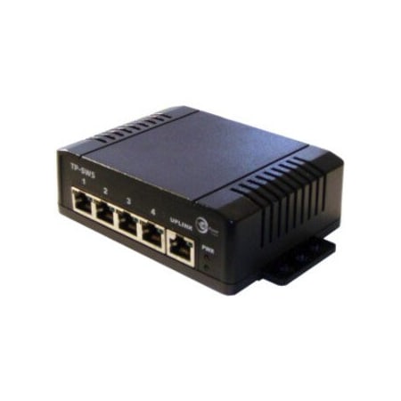 Tycon Systems Tycon Power Universal Voltage 10/100 POE Switch TP-SSW5-NC