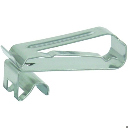 Heyco Cable Clip, 410 Stainless Steel, 1 in Bundle Dia., 1.34 in L, 100 PK S6505