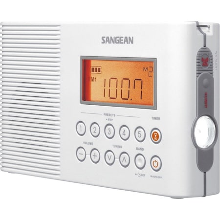 Sangean H201 AM/FM Shower Radio - 5 x AM, 5 x FM Presets H201