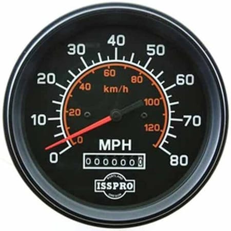 PETERBILT 379 YEAR 1998 5 INCH PROGRAMMABLE ELECTRIC SPEEDOMETER GAUGE- 80MPH/140KPH Heavy Duty