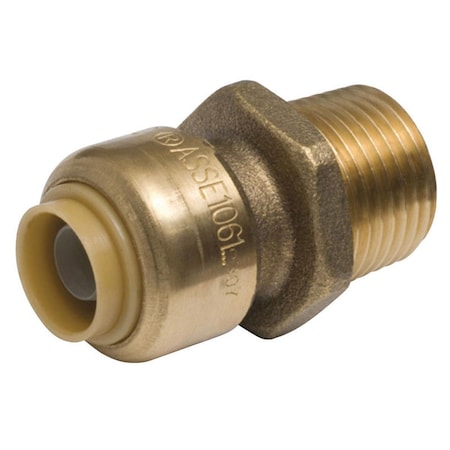 Reliance Worldwide 0.37 x 0.5 in. Sharkbite Male Push Fit Connectors U118LFA