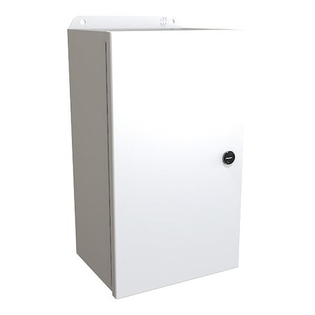 Hammond Latches Electrical Enclosure, 14 in H, 6 in D, 8 in W, 12, 13, 3R, 4, Steel EJ1486LG