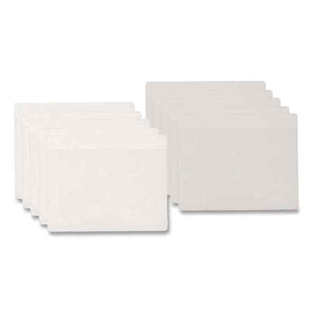 Cardinal Business Card Pocket, Top Load, Clear, PK10 21500