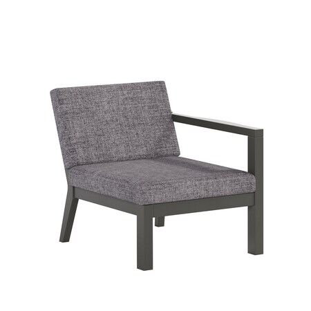 Polybird BREEZE DEEP SEAT SECTIONAL PIECE LEFT CHAIR        COFFEE POLYBIRD P101-CF-CASL