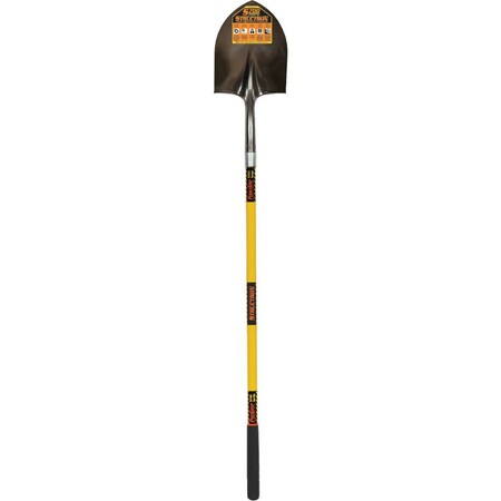 Structron S700 SpringFlex 48'' Fiberglass Long Handle Round Point Shovel 49730