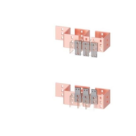 Siemens bus connector extended front mounted 3 units accessory for: 3VA57/58 3VA9873-0QB00