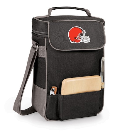 Picnic Time Family Of Brands NFL Cleveland Browns - Duet Wine & Cheese Tote 623-04-175-084-2