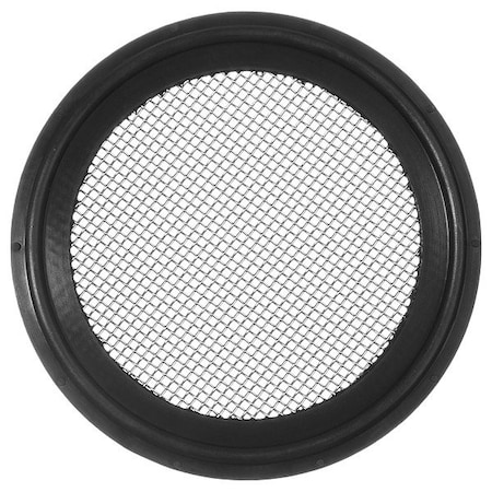 Zoro Select Sanitary Gasket, Black, 0.2 in Thickness BULK-OS-SGWS-H-1.5