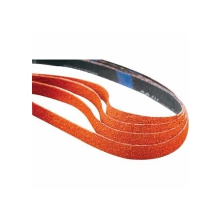 Norton Co Blaze File Belts, 1/2 in x 18 in, 40, Ceramic, 50PK 547-69957398021